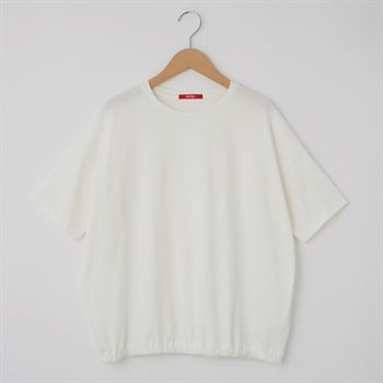 レディス 20天竺 裾ゴムTシャツ Labo Spec(ラボスペック) 777761108(シロ-S)
