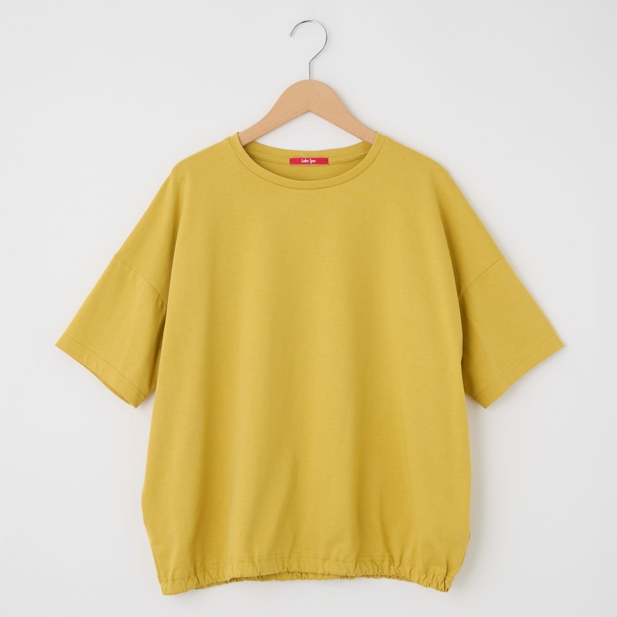 レディス 20天竺 裾ゴムTシャツ Labo Spec(ラボスペック) 777761108(ウスキイロ-M)