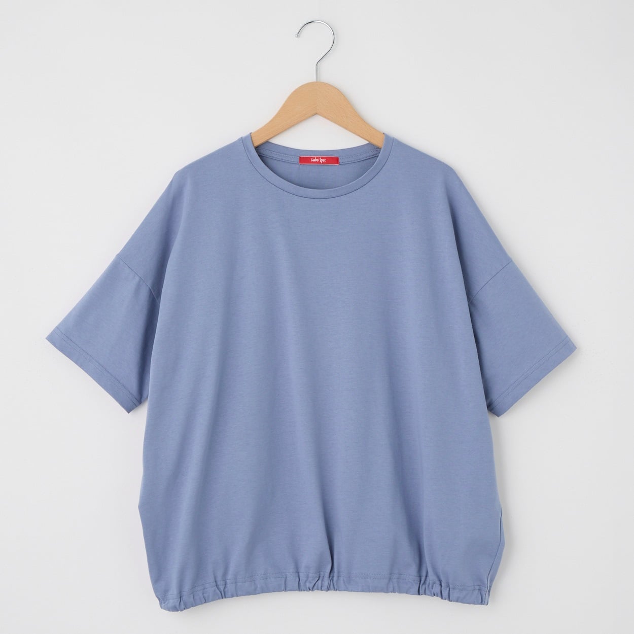 レディス 20天竺 裾ゴムTシャツ Labo Spec(ラボスペック) 777761108(アオ-S)