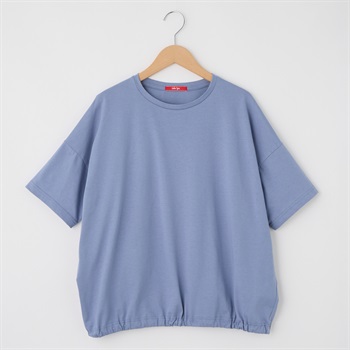 レディス 20天竺 裾ゴムTシャツ Labo Spec(ラボスペック) 777761108(アオ-S)