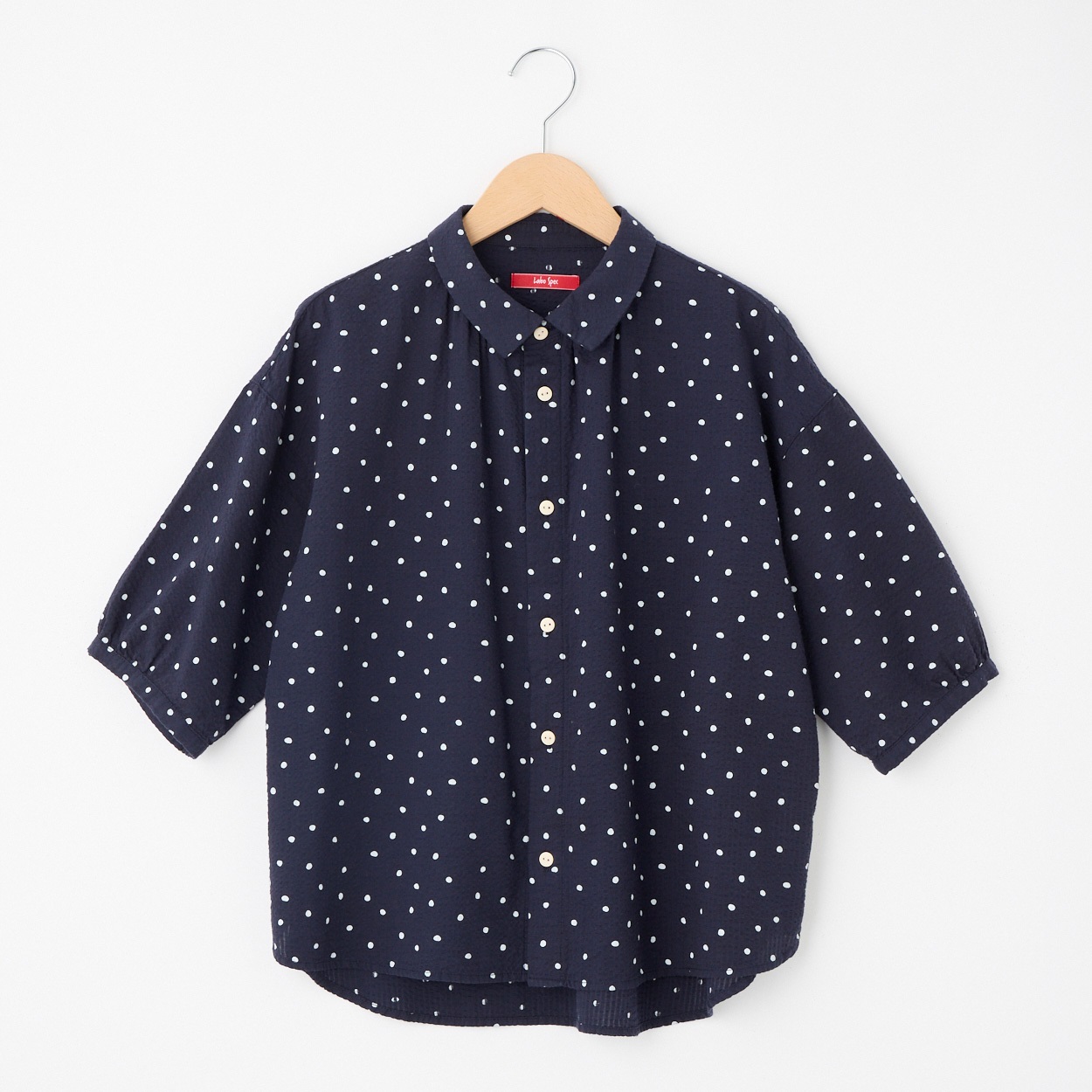 お値下げホッブス　ロンドン　ブラウス Hobbs London（ホッブスロンドン）ブラウス 紺 サイズ:38(S位
