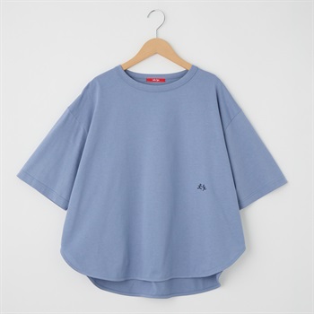 レディス 20天竺 BIGシルエットTシャツ Labo Spec(ラボスペック) 777765073(アオ-S)