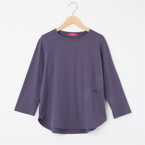 接触冷感レディス カレンダー天竺 7分袖ラウンドヘムTシャツ Labo Spec(ラボスペック) 777861003