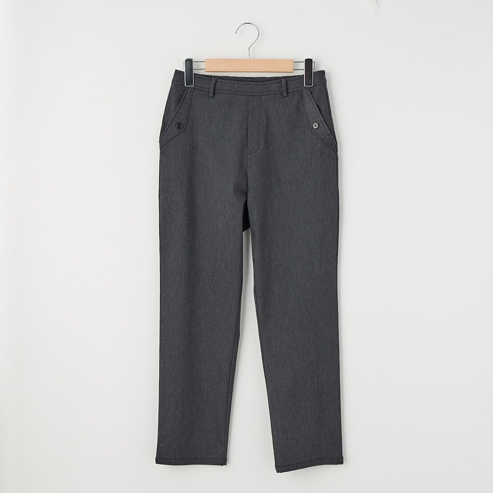 62丈シャンブレーパンツ レディス JEUNEMAMAN(ジュネママン)(クロ-M)