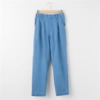 【ポイント20倍対象商品】MUDA ZERO ライトデニムテーパードパンツ レディス JEUNEMAMAN(ジュネママン)(アオ-M)