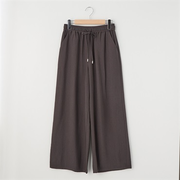 61丈ドロストワイドパンツ レディス JEUNEMAMAN(ジュネママン)(チャコ－ルグレ－-XL)