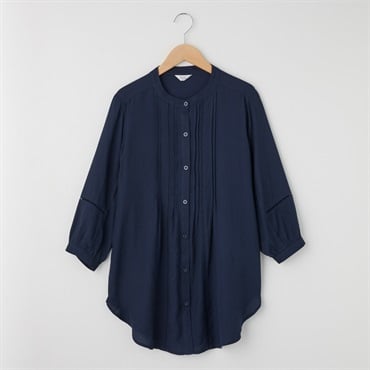 レース使い前開きブラウス レディス JEUNEMAMAN(ジュネママン)(コイアオ-XL)