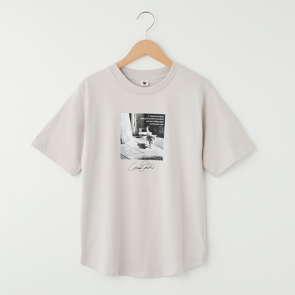 コムロミホ】 子猫プリントTシャツ レディス | イオンスタイル