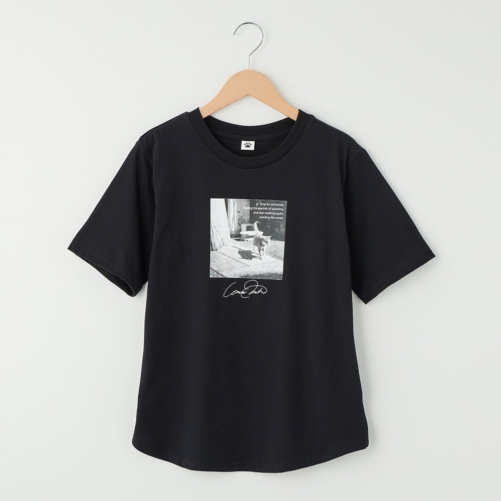【送料無料/即納】  コムロミホ】 子猫プリントTシャツ イオンスタイル | レディス その他