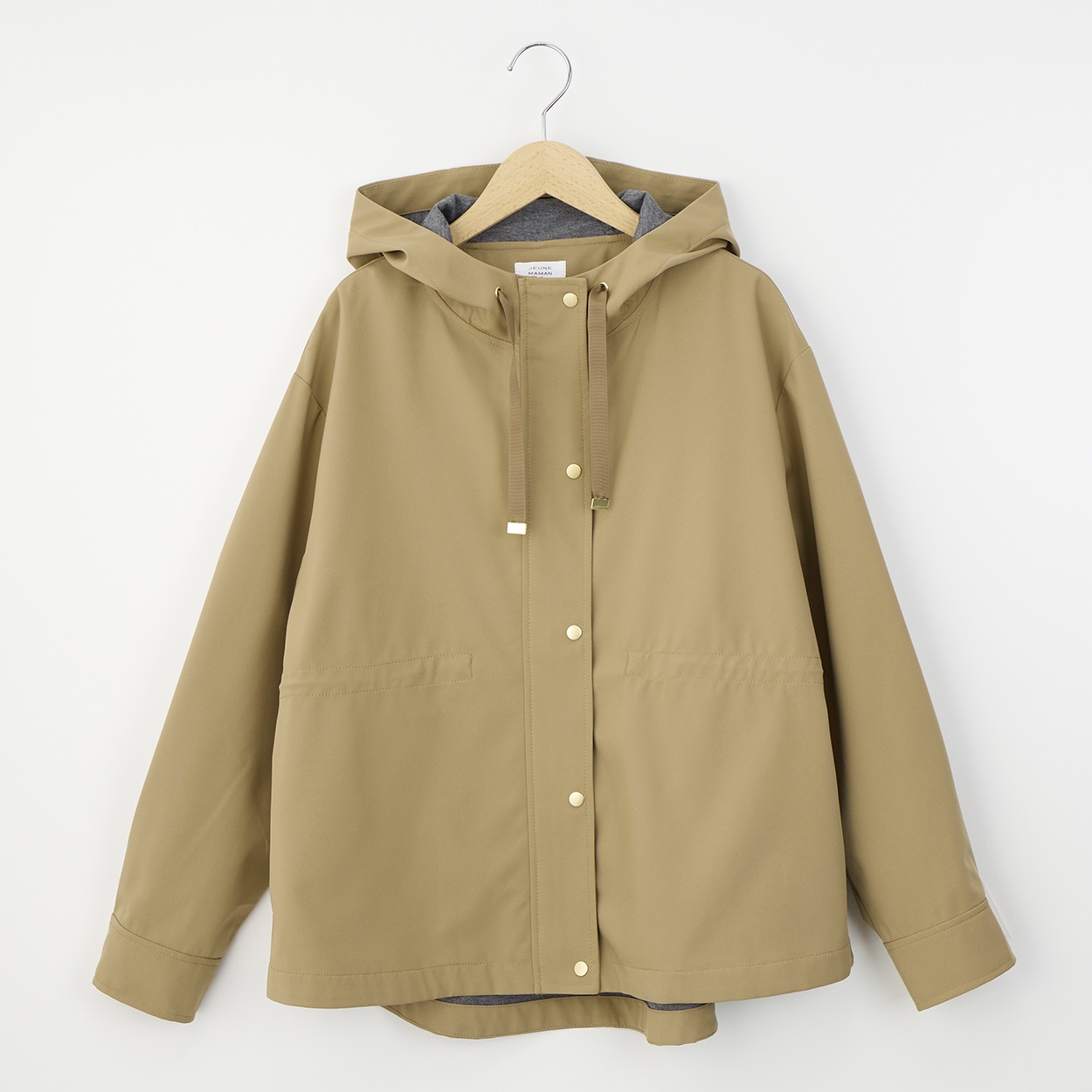 撥水フードショートジャケット レディス JEUNE MAMAN(ジュネママン