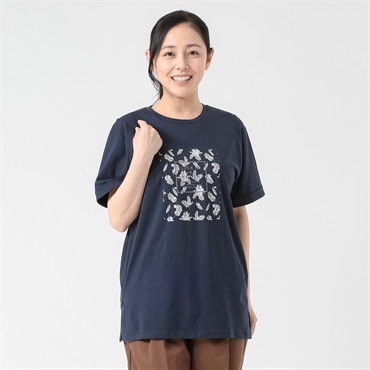 オーガニックコットン 裾スリットＴシャツ レディス JEUNE MAMAN(ジュネママン) AS-1980-2808B