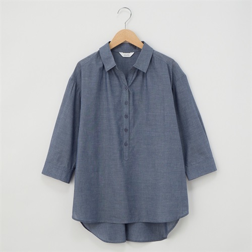 72丈綿テンセルスキッパープルオーバー レディス JEUNE MAMAN(ジュネママン) HI-232253(コイアオ-M)