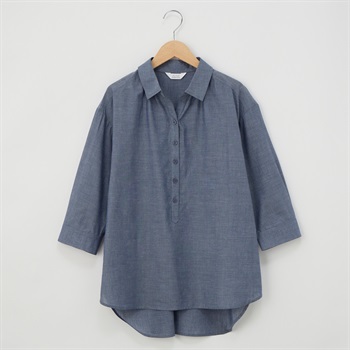 72丈綿テンセルスキッパープルオーバー レディス JEUNE MAMAN(ジュネママン) HI-232253(コイアオ-M)