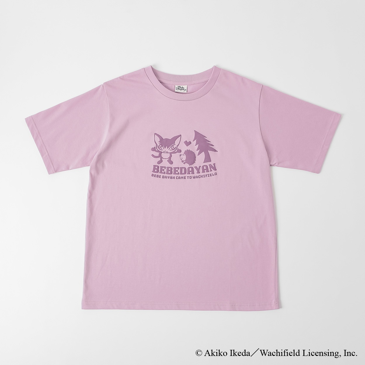 べべダヤン 発泡アートプリントTシャツ レディス JEUNE MAMAN(ジュネママン) CPT-674333BD(ウスアカ-M)