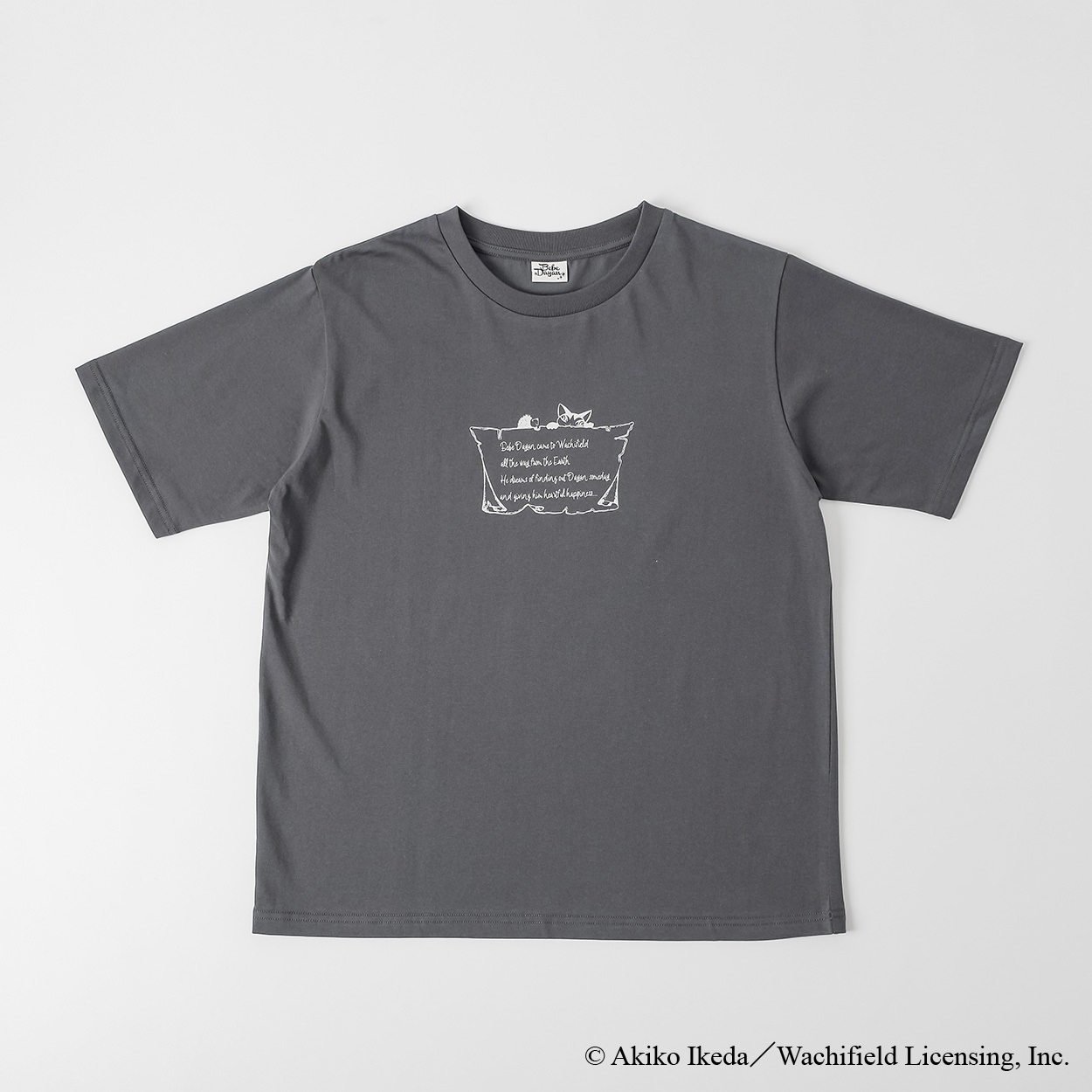 べべダヤン メッセージプリントTシャツ レディス JEUNE MAMAN(ジュネママン) CPT-674334BD(チャコ－ルグレ－-XL)