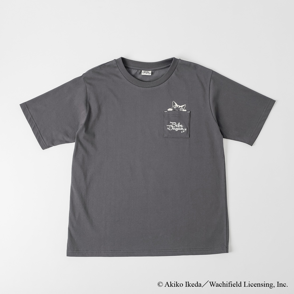 べべダヤン ポケット上プリント 刺繍Tシャツ レディス JEUNE MAMAN
