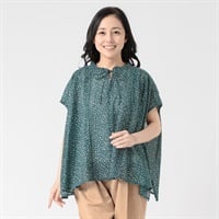 62丈エアリー綿リボンフリルブラウス レディス JEUNE MAMAN(ジュネママン) KA588-5686-26(Ａミドリ-M)