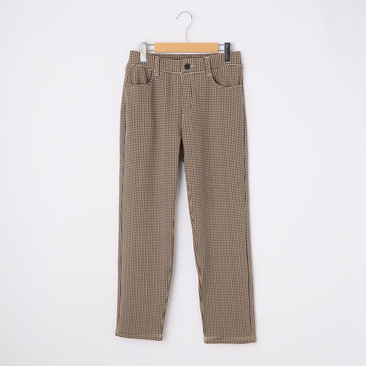 裏シャギープルオンパンツ レディス JEUNE MAMAN(ジュネママン) TV7056A11A6R(チャ-XL)