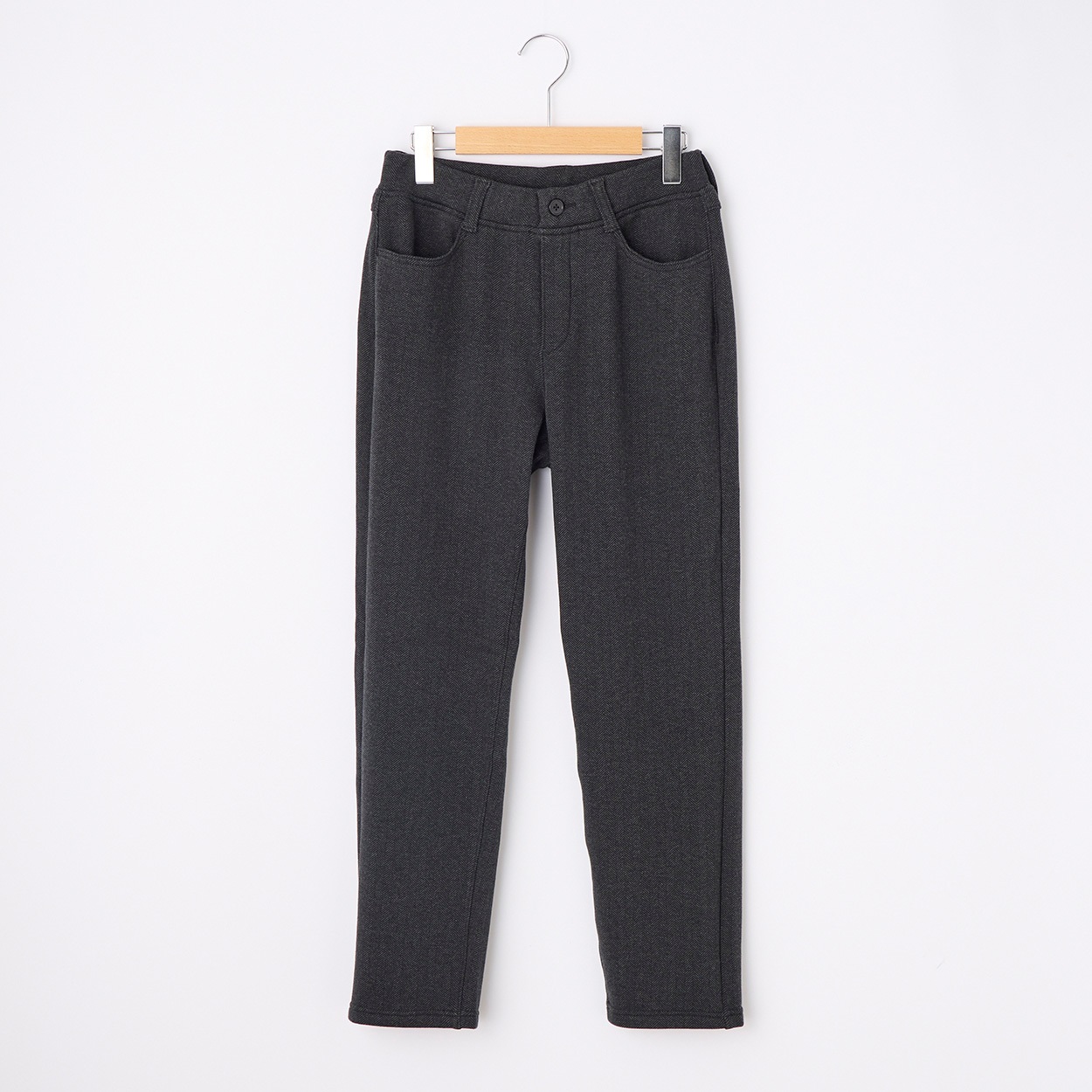 裏シャギープルオンパンツ レディス JEUNE MAMAN(ジュネママン) TV7056A11A6R(モノトーン-XL)