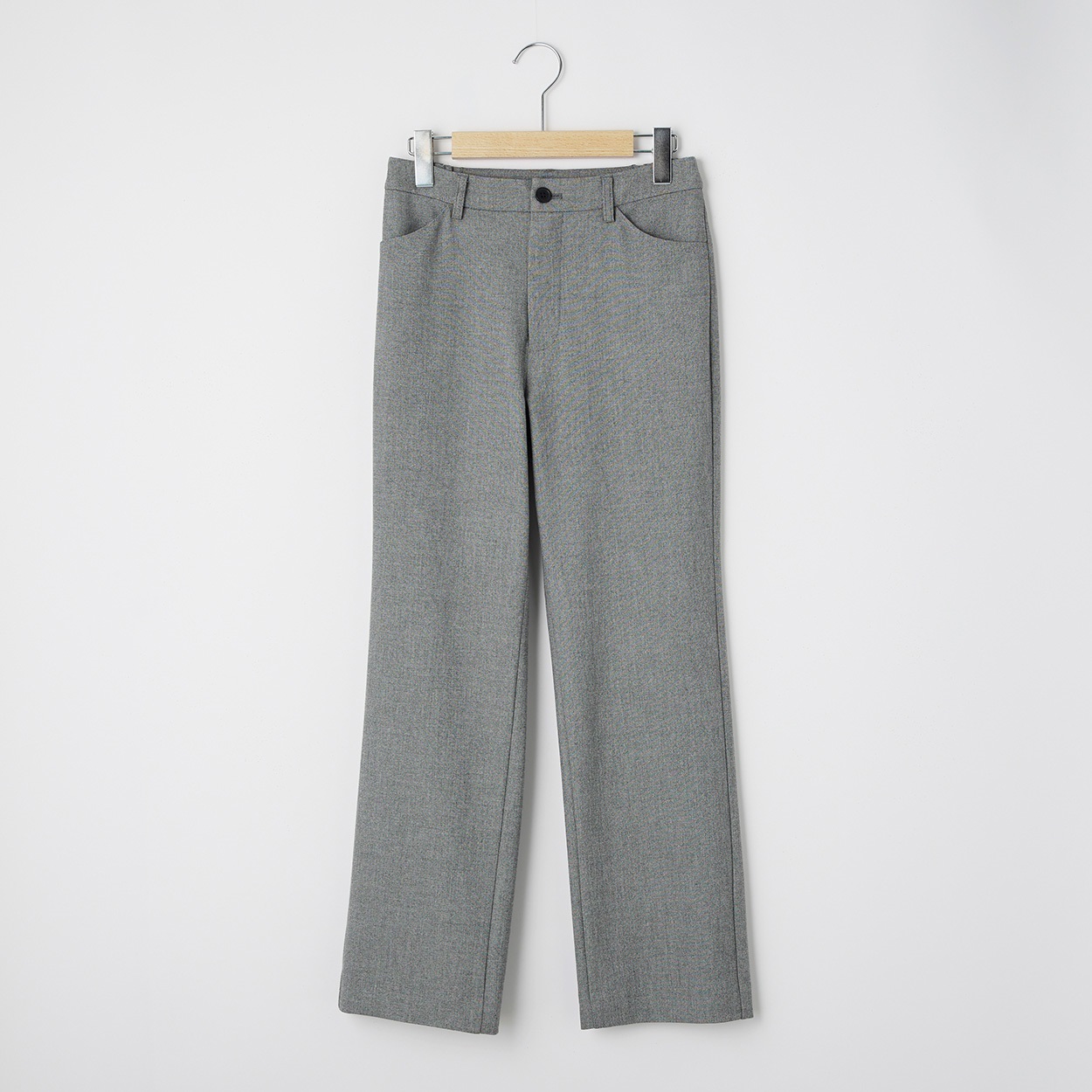 大人の素敵 両面起毛ストレートパンツ レディス JEUNE MAMAN(ジュネママン) TV7056B0796R(ウスクロ-XL)