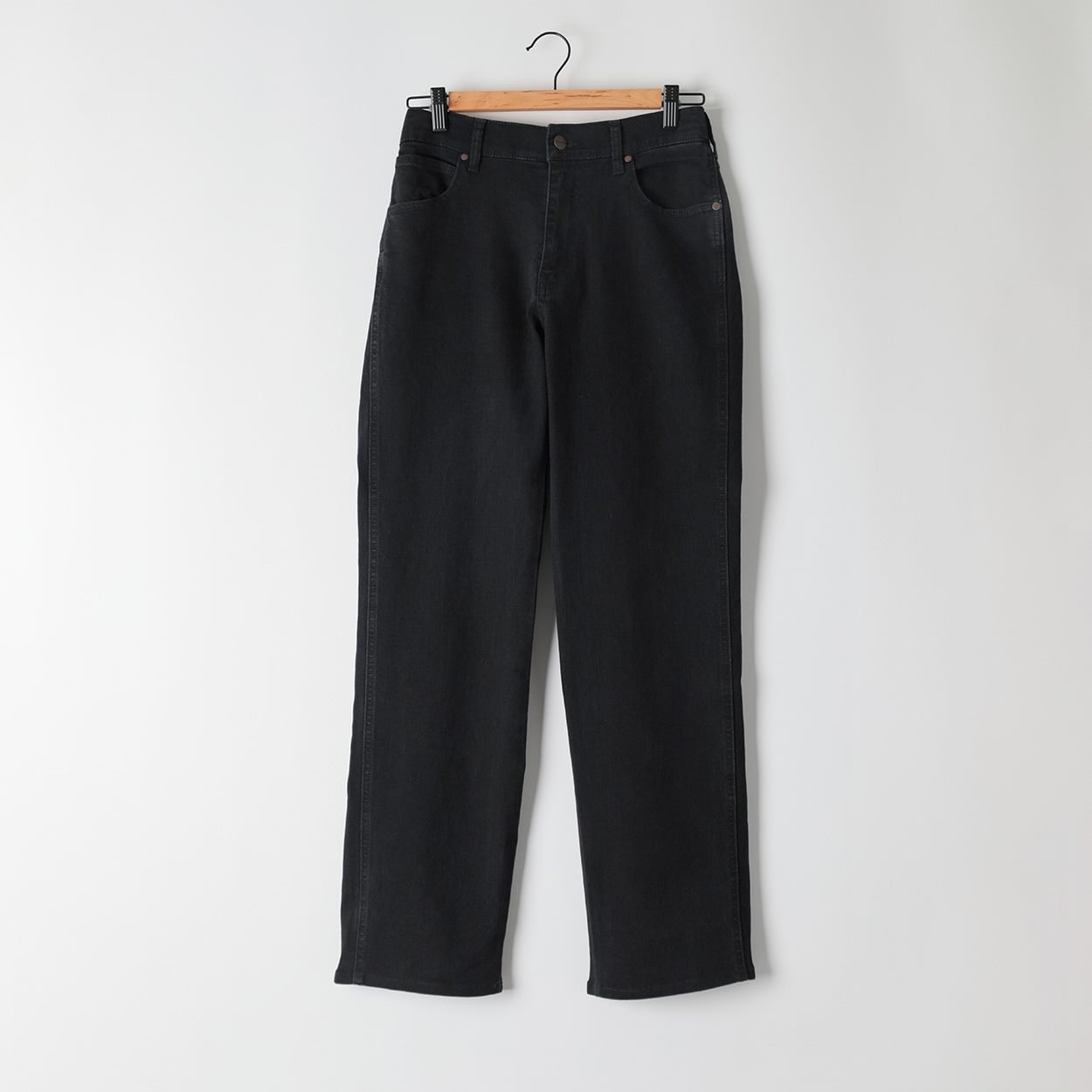 Wrangler（ラングラー） Wrangler ストレートデニム レディス CA-WR1012J(クロ-M)