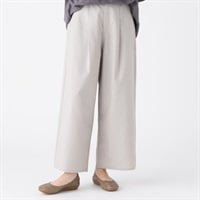 ストレートパンツ オーガニック綿入 レディス SELF+SERVICE(セルフ＋サービス)