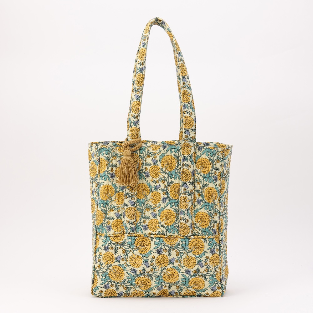 タッセル付 エスニックプリントトート レディス SELF+SERVICE(セルフ＋