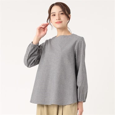 襟付きブラウス セルフオード 襟付きデザインブラウス(ブラウス・シャツ)｜TOPS（トップス