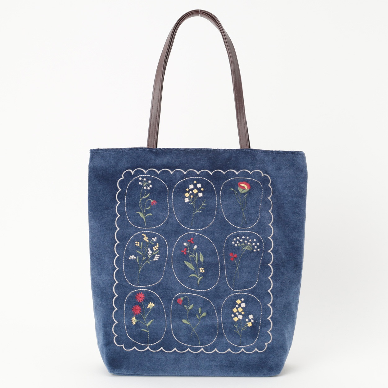 ベロア刺繍トート レディス SELF+SERVICE(セルフ＋サービス) | イオン