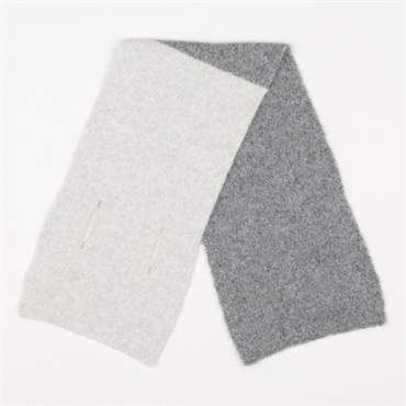 バイカラーミニマフラー レディス SELF+SERVICE(セルフ＋サービス