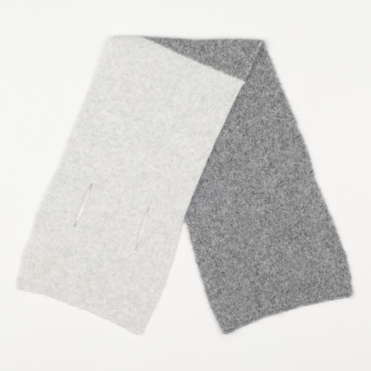 バイカラーミニマフラー レディス SELF+SERVICE(セルフ＋サービス