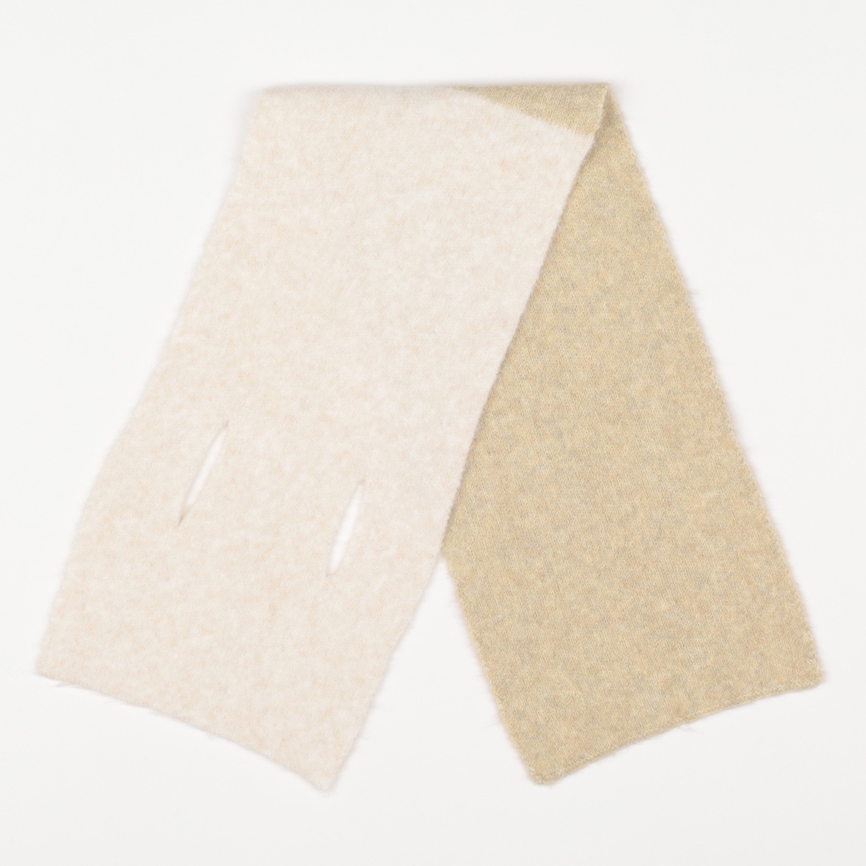 バイカラーミニマフラー レディス SELF+SERVICE(セルフ＋サービス