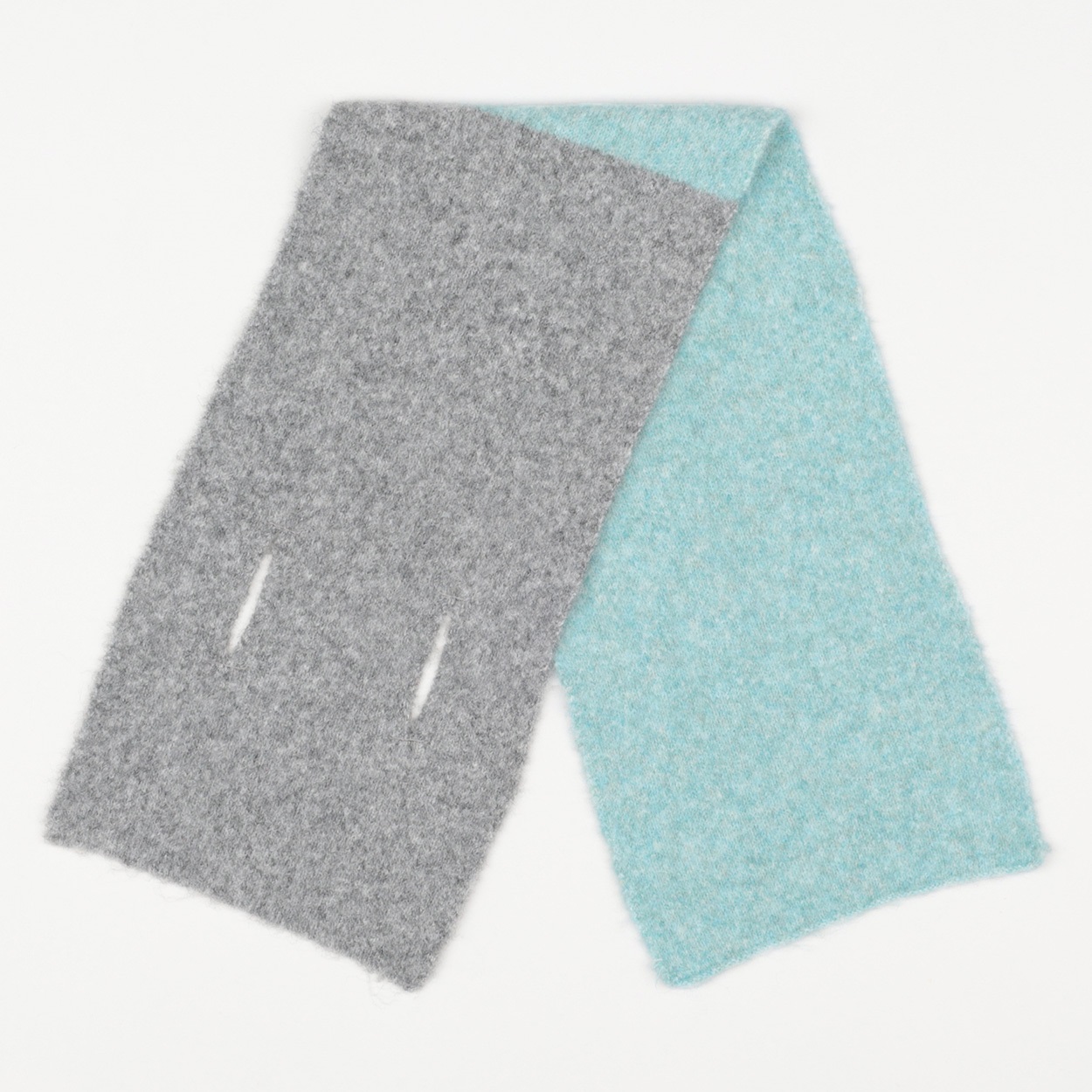 バイカラーミニマフラー レディス SELF+SERVICE(セルフ＋サービス