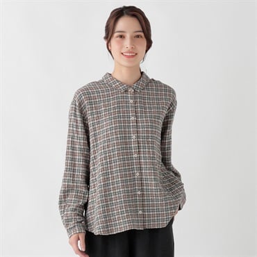 シャツ・ブラウス トップス SELF+SERVICE（セルフ＋サービス