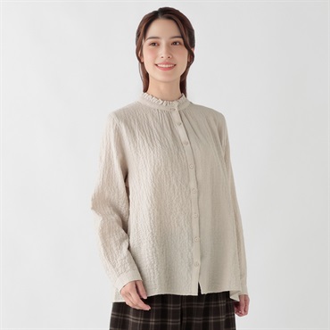 シャツ・ブラウス トップス SELF+SERVICE（セルフ＋サービス