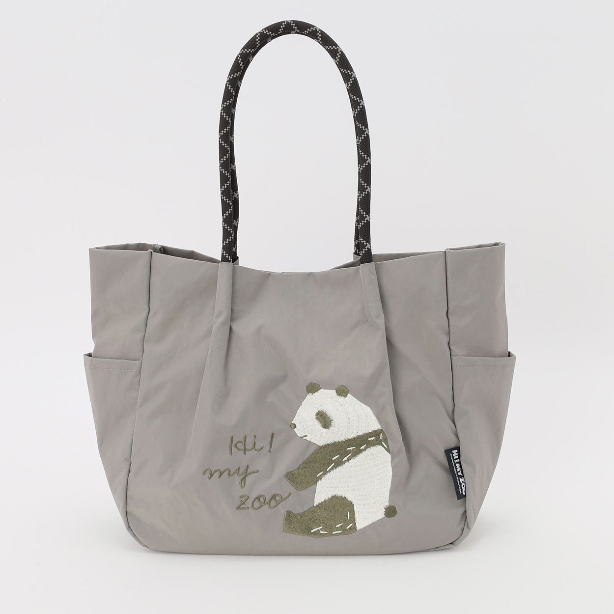 HI! MY ZOO ポケ付きロープ手トートバッグ レディス SELF+SERVICE