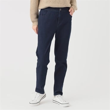 ストレッチスリムデニムパンツ オーガニック綿入 レディス SELF+SERVICE(セルフ＋サービス) CP323538-SS
