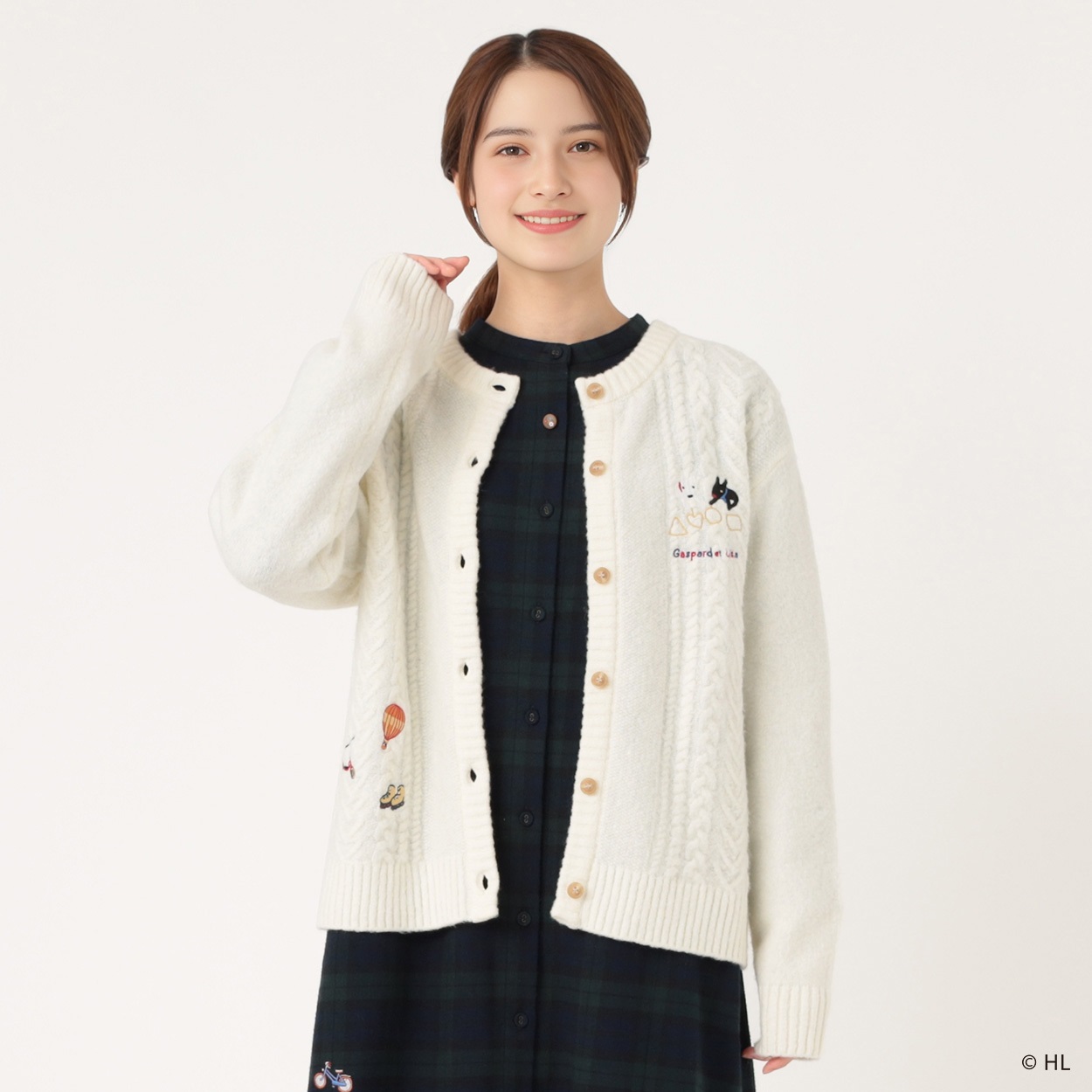 リサとガスパール前後着ニット レディス SELF+SERVICE(セルフ＋