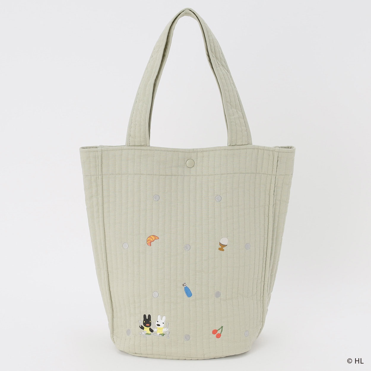 リサとガスパール中綿入バッグ レディス SELF+SERVICE(セルフ＋サービス) SP25AW-SELS03(Ａウスミドリ-ﾌﾘｰ)