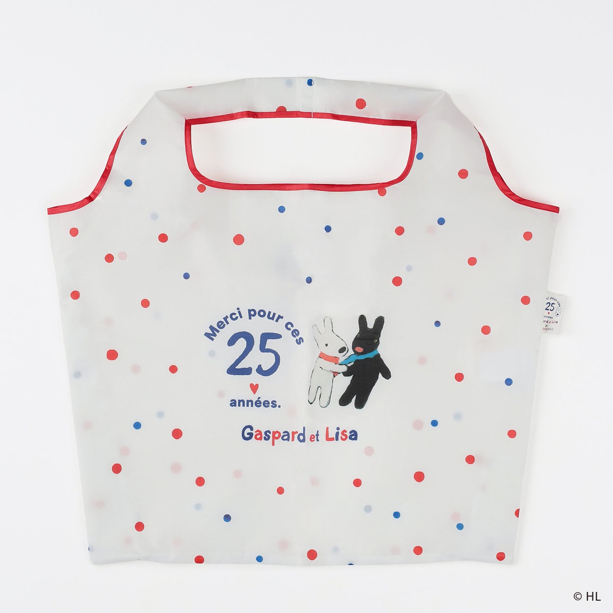 リサとガスパールエコバッグ レディス SELF+SERVICE(セルフ＋サービス