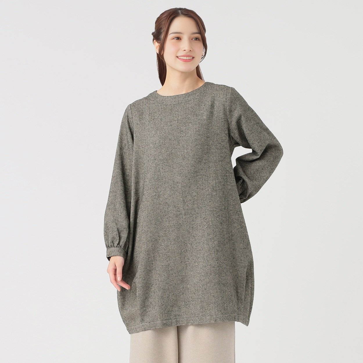 綿起毛チュニック レディス SELF+SERVICE(セルフ＋サービス) GL1266406