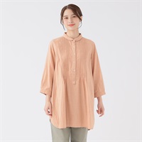 オーガニック綿糸 ダブルガーゼチビエリチュニック レディス SELF+