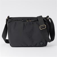 ワッシャー多機能ショルダーバッグ レディス SELF+SERVICE(セルフ＋サービス) SEL-25018(ウスクロ-ﾌﾘｰ)