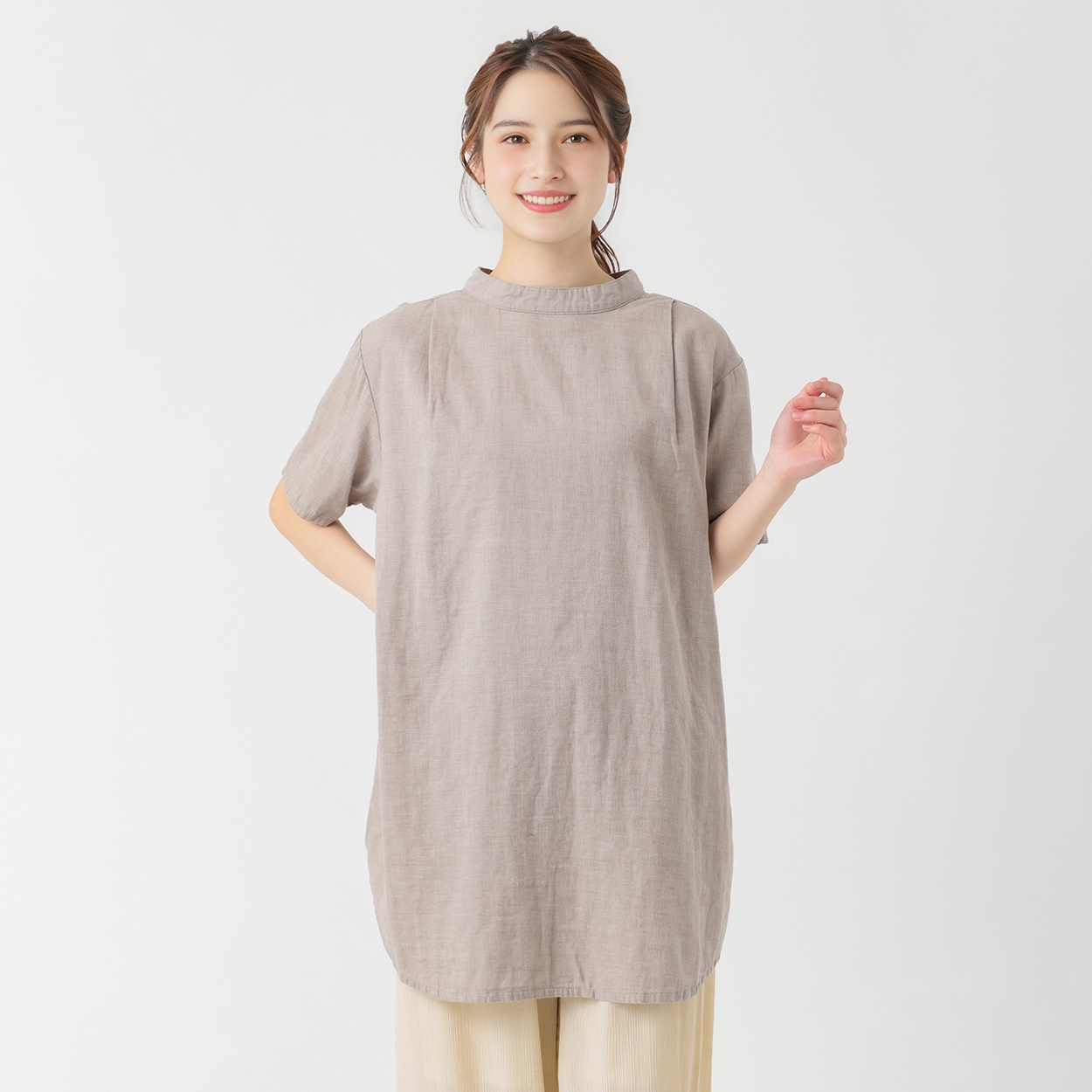 スタンドチュニック レディス SELF+SERVICE(セルフ＋サービス) PLS