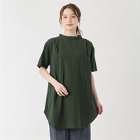 スタンドチュニック レディス SELF+SERVICE(セルフ＋サービス) PLS-71147-SS(Ａミドリ-M)