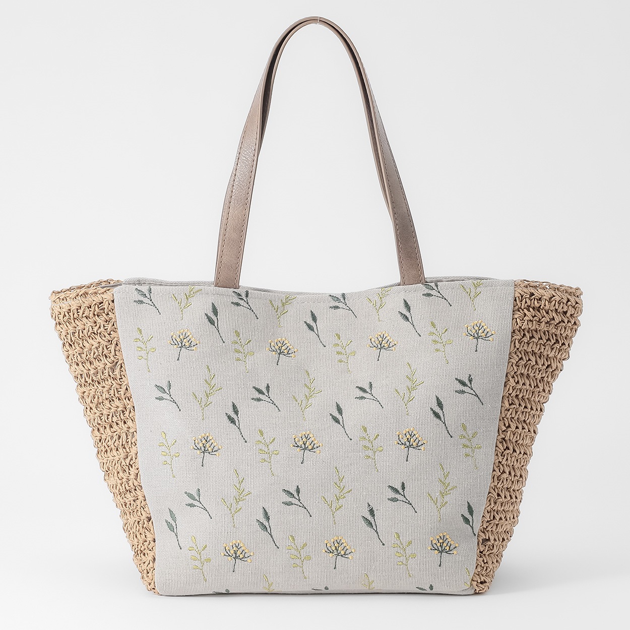 ペーパー切り替え刺繍トート レディス SELF+SERVICE(セルフ＋サービス 