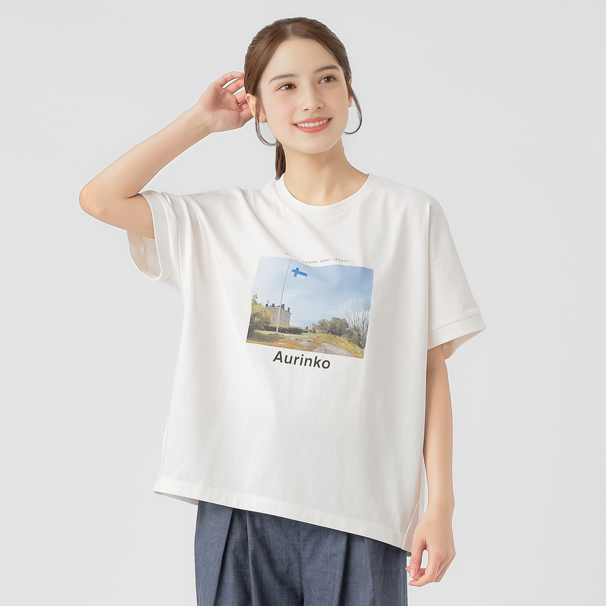 ☆MARC JACOBS☆ キャミソール風プリントTシャツ M/L フォトプリントT 