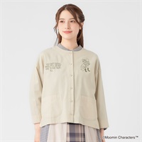 ムーミン刺繍入ジャケット レディス SELF+SERVICE(セルフ＋サービス
