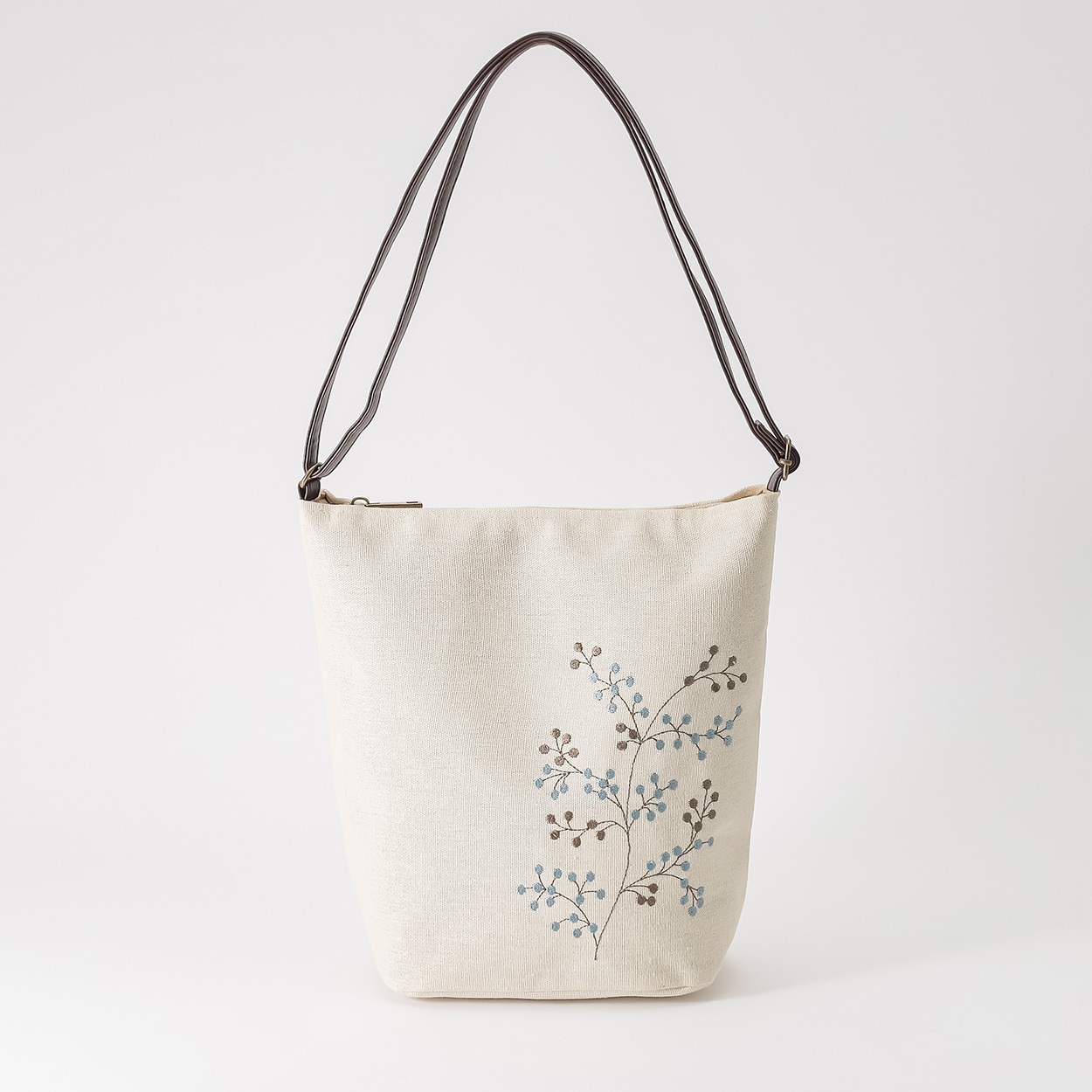 2トーン刺繍ショルダー レディス SELF+SERVICE(セルフ＋サービス) BG04 