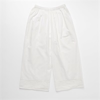 ピンタックぺチパンツ レディス SELF+SERVICE(セルフ＋サービス) II-AE26-01-SS(シロ-M)